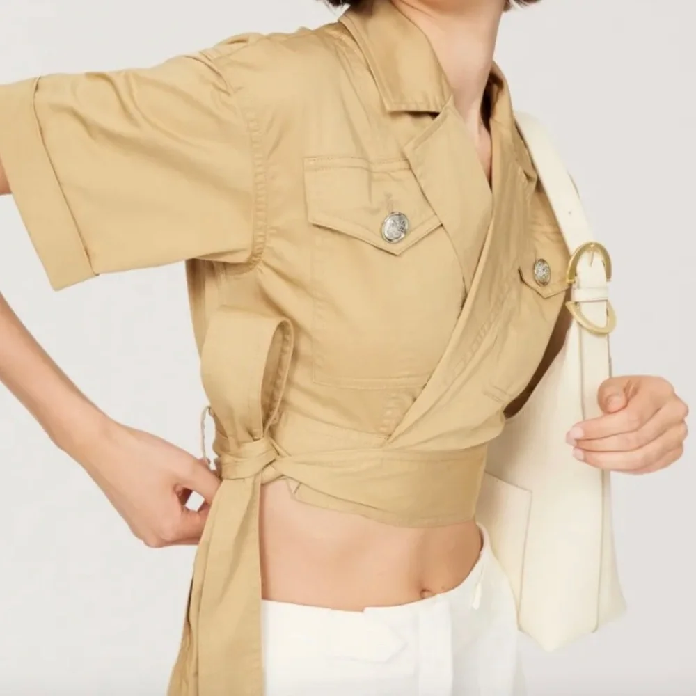 Derek Lam Khaki Medium Top size 40 (Best for Small) - Picture 7 of 8